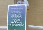 Professor Sapata contribui com debate sobre o novo Plano Nacional de Educação em seminário estadual
