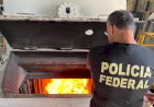 Polícia Federal incinera cerca de duas toneladas de drogas em Porto Velho