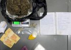 Polícia Militar fecha ponto de tráfico em Cerejeiras e prende três suspeitos com drogas e munições