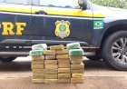 PRF apreende 34 kg de cocaína escondidos em carro durante fiscalização em Porto Velho