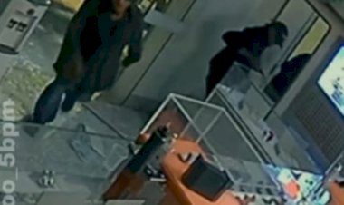 Criminosos tentam invadir loja no centro de Cerejeiras durante a madrugada