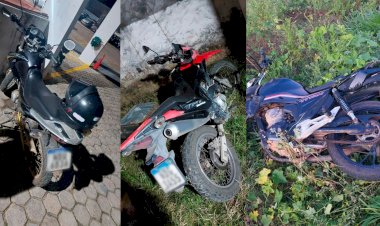Ji-Paraná: Polícia Militar recupera três motos furtadas ou roubadas durante o fim de semana