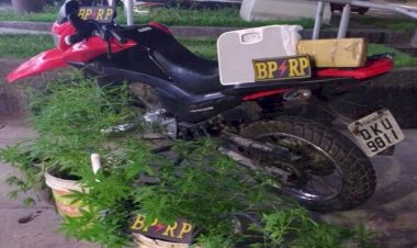 Adolescente é apreendido em Vilhena após fugir da PM com moto roubada e portar maconha