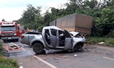 Empresário de Cerejeiras fica em estado grave após colisão frontal na BR-364, próximo a Vilhena