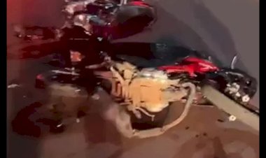 Colisão entre três motos mata jovem de 27 anos e deixa dois gravemente feridos em Cacoal