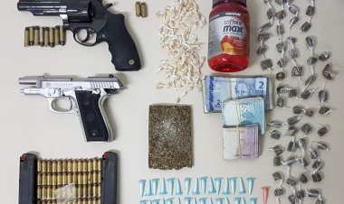 Motorista embriagado é preso com drogas e armas após fugir da PM em Cerejeiras