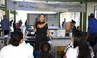 MP Itinerante leva serviços públicos e ouve demandas da população em Cabixi