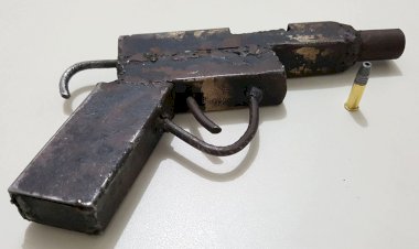 Homem é preso com arma artesanal e diz que se armou por medo de facção em Cerejeiras