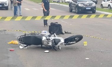Pedestre é atropelado por moto e fica em estado grave em Vilhena