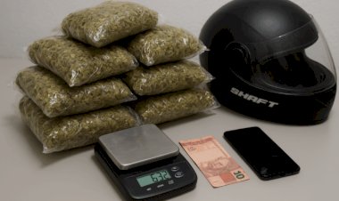 Homem é preso por tráfico de drogas em Vilhena após ser flagrado com mais de 600 gramas de maconha