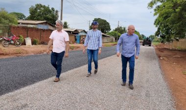 Cerejeiras recebe R$ 2 milhões para obras de microrrevestimento asfáltico viabilizadas por Ezequiel Neiva