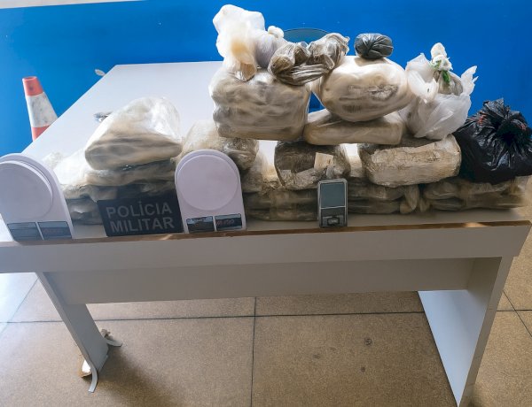 PM apreende drogas e detém suspeito durante patrulhamento no Jardim América, em Vilhena