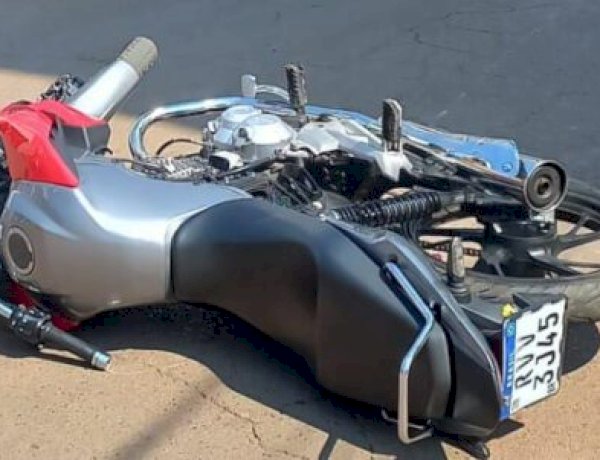 Motociclista sofre queda e é detido após perseguição policial em Vilhena