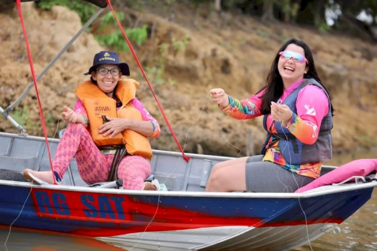 Primeira etapa do Circuito Elas Pescando reúne 89 barcos e 194 participantes em Jaci-Paraná