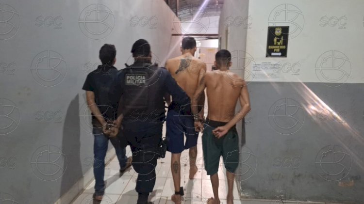Quatro são presos em casa usada para tráfico de drogas na zona Leste de Porto Velho