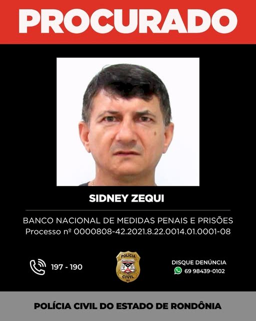Relógioeiro de Vilhena é Procurado pela Polícia Civil por Mandado de Prisão em Aberto