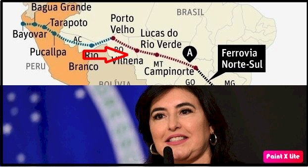 Ministra cita Vilhena em anúncio de ferrovia que ligará Atlântico ao Pacífico em meio a tensões com os EUA