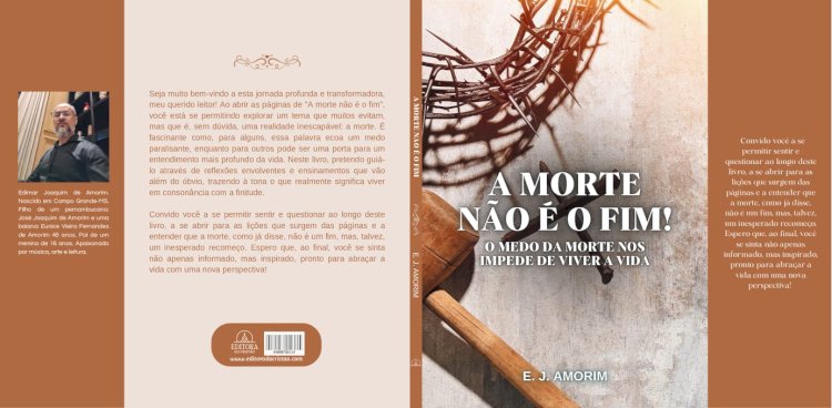 Ex-morador de Cerejeiras lança primeiro livro no dia do seu aniversário e compartilha reflexões sobre a morte