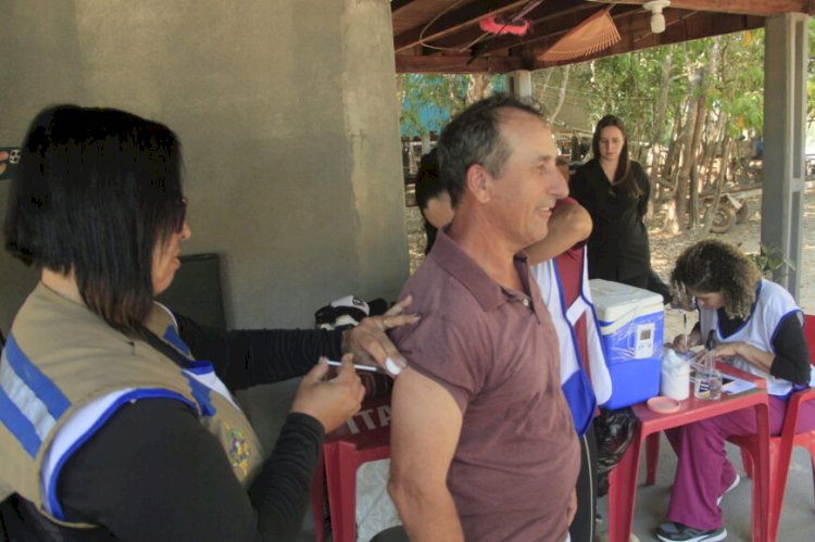 Campanha “Vacinação Sem Fronteira” leva imunização a comunidades rurais e ribeirinhas em Cabixi