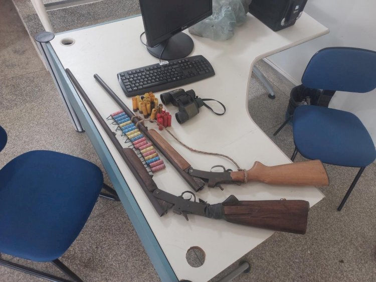 Operação na Flona do Bom Futuro apreende armas e explosivos em Rondônia
