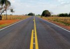 Rodovia entre Cerejeiras e Corumbiara recebe 22 km de melhorias com sinalização e microrrevestimento