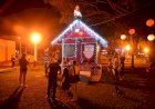 VILHENA: Casa do Papai Noel é alvo de furto e decoração natalina é danificada na Praça Nossa Senhora Aparecida