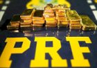PRF apreende ouro sem comprovação de origem e detém suspeito na BR-364