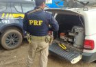 PRF recupera transformador furtado e prende dois suspeitos na BR-364 em Rondônia