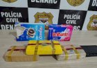 Receita Federal e Denarc apreendem 3 kg de cocaína escondidos em cesta básica em Rondônia