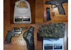 Roubo de celular leva PM a apreender armas, drogas e munições e prender dois em Cerejeiras