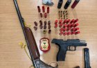 Operação da Polícia Civil encontra armas e munições durante busca em área rural de Nova Mamoré
