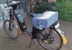 Bicicleta elétrica é levada de varanda de residência durante a madrugada em Cerejeiras