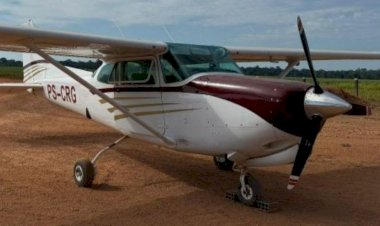 Avião de ex-prefeito e ex-deputado de Rondônia é roubado no aeroporto de Machadinho D’Oeste