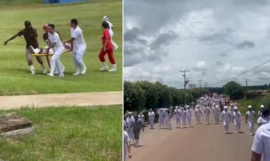 Vazamento de amônia mobiliza bombeiros e evacua frigorífico em Cacoal