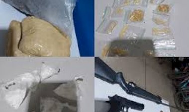 Polícia Militar prende dois suspeitos com droga e objetos ligados ao tráfico no Jardim Primavera, em Vilhena