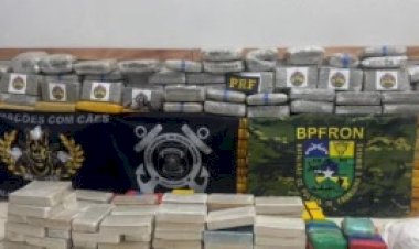 Dupla é presa com 72 kg de drogas e arma durante operação no Rio Madeira, em RO