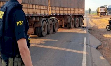 Motociclista perde a vida em colisão com carreta na BR-364, em Rondônia