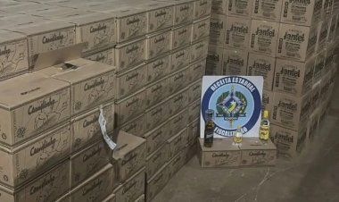 Fiscalização apreende carga de bebidas escondida em meio a cimento e evita prejuízo de R$ 160 mil em Vilhena