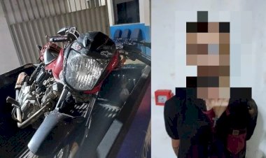 Motociclista é preso após perseguição e manobras perigosas em alta velocidade em Vilhena
