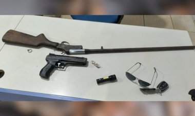 PM apreende armas, motores e embarcações furtadas durante operação em Porto Velho