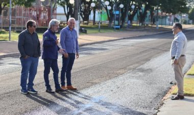 Cerejeiras recebe mais de R$ 15 milhões em infraestrutura e deputado acompanha avanço das obras nas ruas da cidade