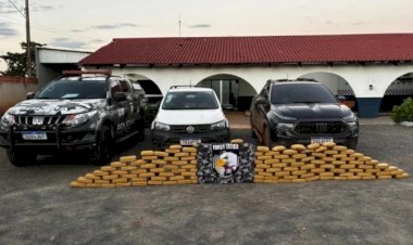 Carga de maconha que saiu de Rondônia é apreendida no Mato Grosso; dois homens são presos