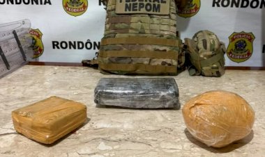 Polícia Federal prende suspeito com 2 kg de maconha após entrada clandestina da Bolívia em RO