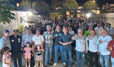 Ezequiel e Wiveslando Neiva reúnem apoiadores e fortalecem mobilização em Colorado do Oeste