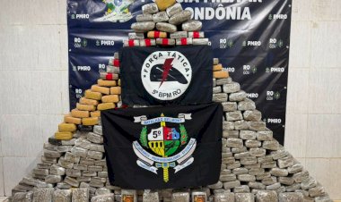 Força Tática encontra mais de 340 tabletes de maconha escondidos em residência em Porto Velho