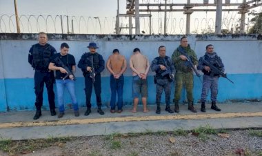 Três presos são recapturados após fuga de delegacia em Porto Velho; um foi baleado