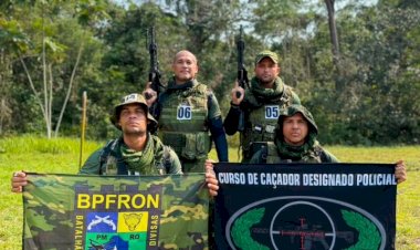 Policiais do BPFRON concluem curso de Caçador Designado Policial em Rondônia