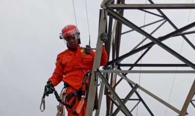 Menino de 5 anos é resgatado de torre de transmissão em Ariquemes