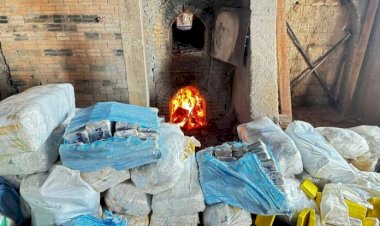 PF incinera mais de 3,6 toneladas de entorpecentes apreendidos em Rondônia