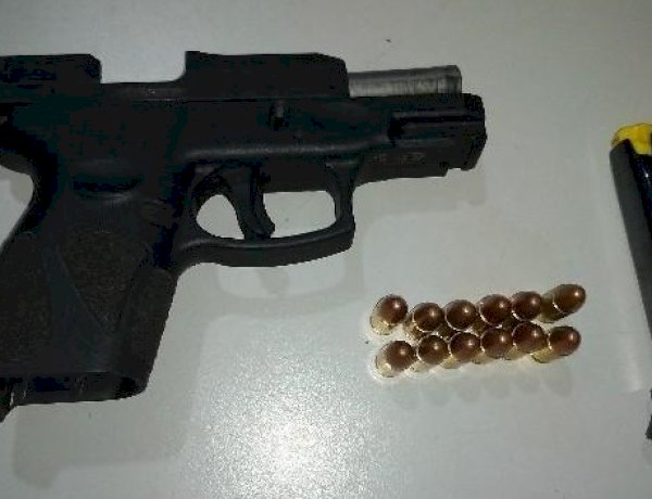 Homem é detido após ameaçar segurança com arma de fogo em frente a casa noturna em Vilhena